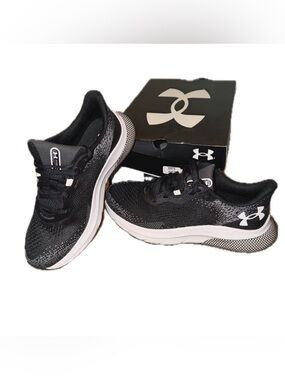 Under Armour Women’s Black and White Mesh Running Sneakers